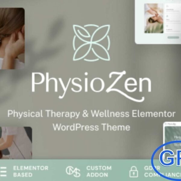 PhysioZen – WordPress Theme for Physiotherapy, Chiropractic & Wellness Centers PhysioZen is a clean and professional WordPress theme purpose-built for physiotherapy clinics, chiropractic services, rehabilitation centers, wellness spas, massage therapy salons, and medical wellness facilities.