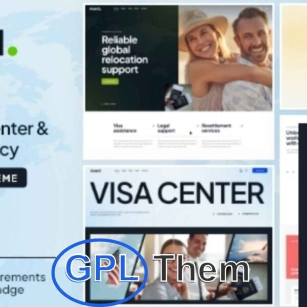 Visard – Immigration Services & Travel Agency WordPress Theme Visard is a professionally designed and feature-rich WordPress theme tailored for immigration consultants, visa application centers, travel agencies, tour operators, tourism directories, and cruise deal providers.
