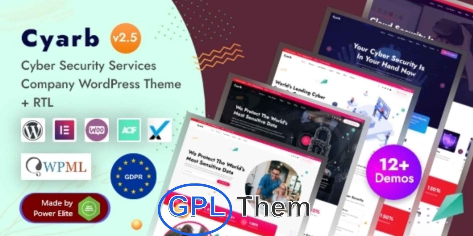 Cyarb – Cyber Security Services Company WordPress Theme Cyarb – Cyber Security Company WordPress Theme Cyarb is a modern and professional WordPress theme designed specifically for cybersecurity companies, IT security firms, and individual cybersecurity experts. Whether you're offering data protection, network security, or threat monitoring services, Cyarb provides everything you need to build a strong online presence.