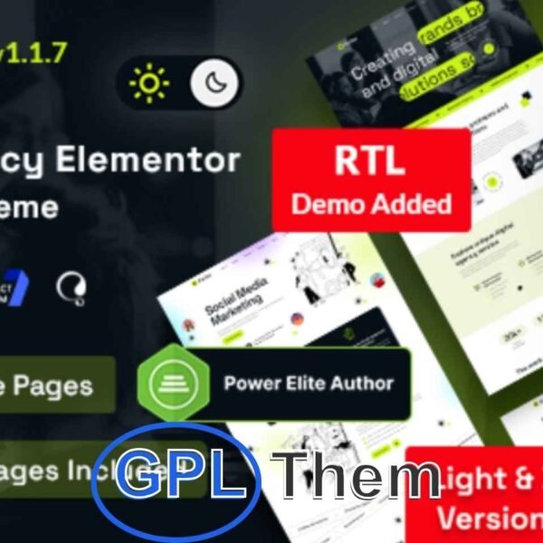 Axios – Digital Marketing & Creative Agency WordPress Theme Axios is a powerful and modern WordPress theme designed for digital agencies, SEO firms, freelancers, creative studios, and consulting businesses. Built with the Elementor Page Builder, Axios makes it effortless to create a professional website without coding.