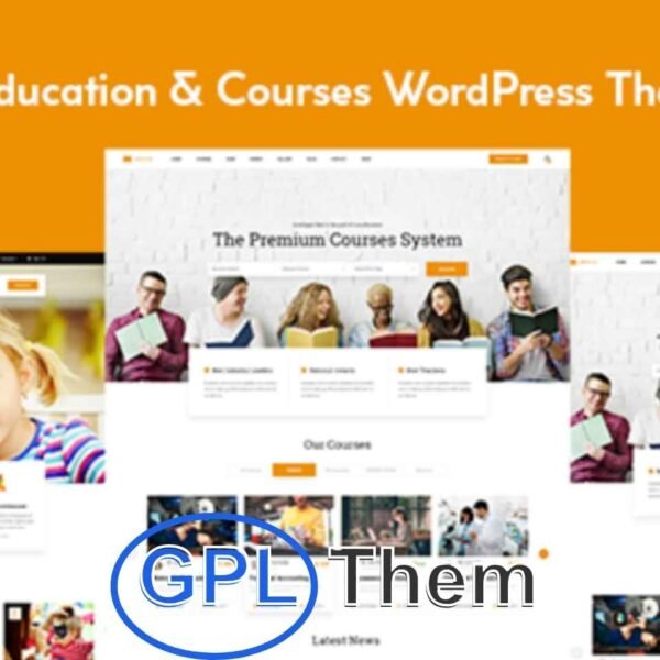 Educatito v2.0 – Multiconcept Education & Courses WordPress Theme