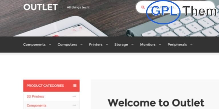 Outlet – WooCommerce Storefront Child Theme for Tech Stores Outlet is a clean and modern WooCommerce Storefront child theme tailored specifically for tech and electronics stores. Whether you're selling high-end gadgets, computer accessories, or essential hardware components, Outlet delivers a sleek, professional design optimized for performance and usability.
