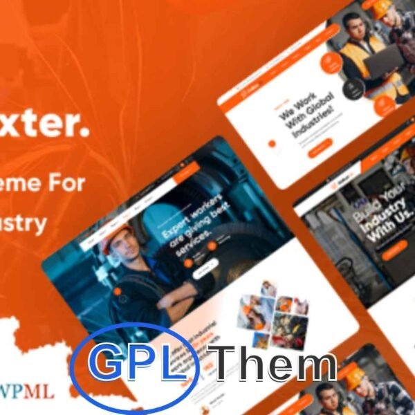 Induxter – Industry & Factory WordPress Theme Induxter is a powerful and purpose-built WordPress theme crafted for industrial businesses, factories, manufacturing units, and construction companies.