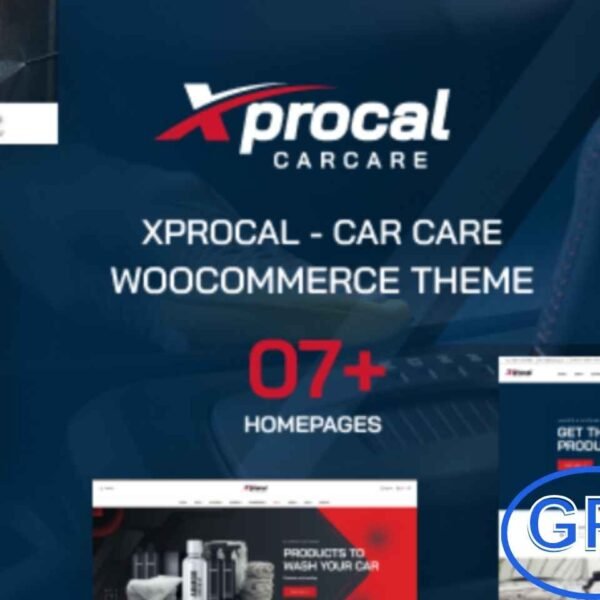 Xprocal – Auto Detailing & Car Care WooCommerce Theme Xprocal is a sleek, responsive WooCommerce theme tailored for car care, auto detailing, and automotive service businesses.