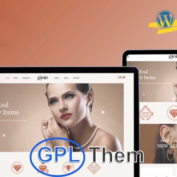 Gioie – Elegant Jewelry Store WooCommerce Theme Gioie is a stunning and feature-rich WooCommerce WordPress theme designed specifically for jewelry stores, watch retailers, and luxury accessory shops.