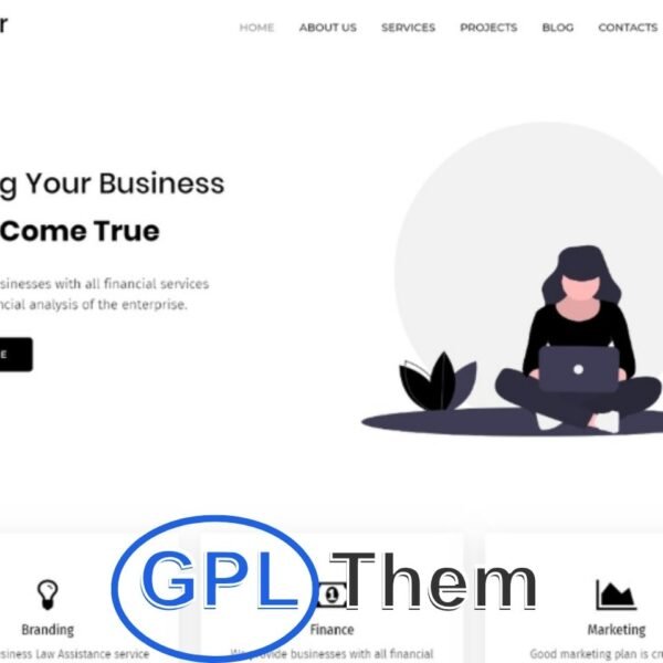 Zetter v1.0.0 – Business Multipurpose Black&White WordPress Elementor Theme WordPress Theme