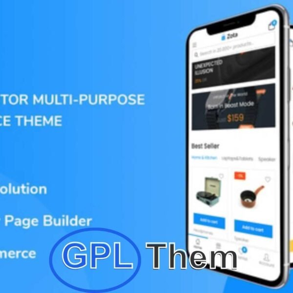 Zota v1.2.16 – Elementor Multi-Purpose WooCommerce Theme