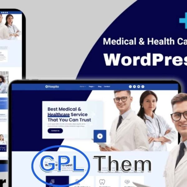 Hospito v1.0.0 – Medical & Healthcare Full Responsive WordPress Theme