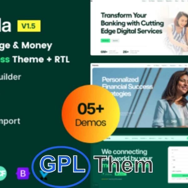 Palmela v1.3 – Online Banking & Money Transfer WordPress Theme