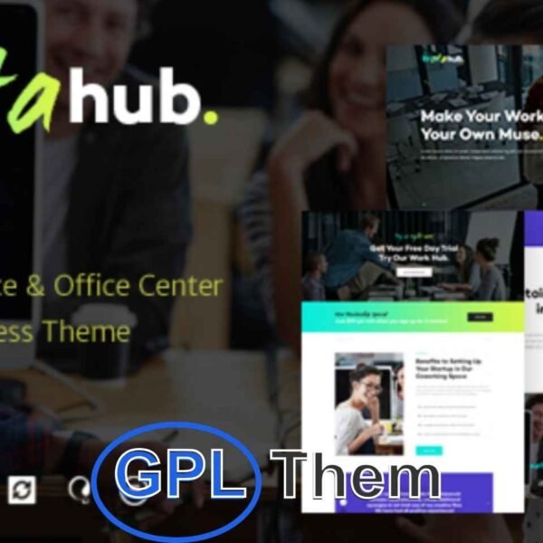 WotaHub v1.0.10 – Coworking Space WordPress Theme