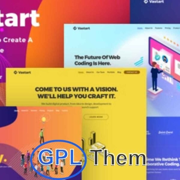 Vastart v1.2.13 – Digital Company & Startup WordPress Theme