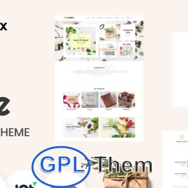 LuckyBox v1.0.0 – Gift Store Elementor WooCommerce Theme