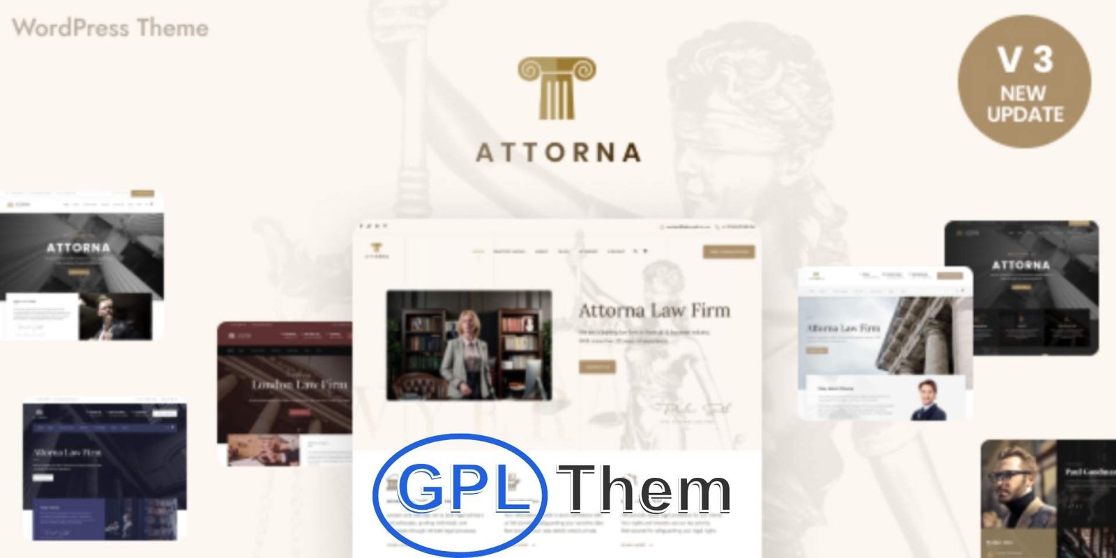 Attorna – Law, Lawyer & Attorney Attorna – WordPress Theme for Law Firms, Lawyers & Legal Professionals Attorna is a modern, clean, and fully responsive WordPress theme tailored for law firms, legal advisors, attorneys, solicitors, barristers, and consulting businesses. It’s also versatile enough to be used for any corporate or finance-related website.