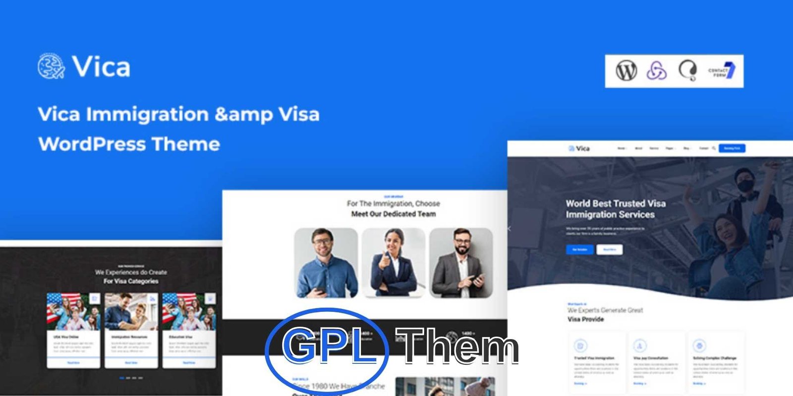 Vica – Immigration & Visa WordPress Theme Vica – Immigration & Visa Consulting WordPress Theme Vica is a modern, responsive WordPress theme designed specifically for immigration consultants, visa agencies, and overseas education firms. With its clean design and powerful features, Vica makes it easy to build a professional website that builds trust and converts visitors into clients.