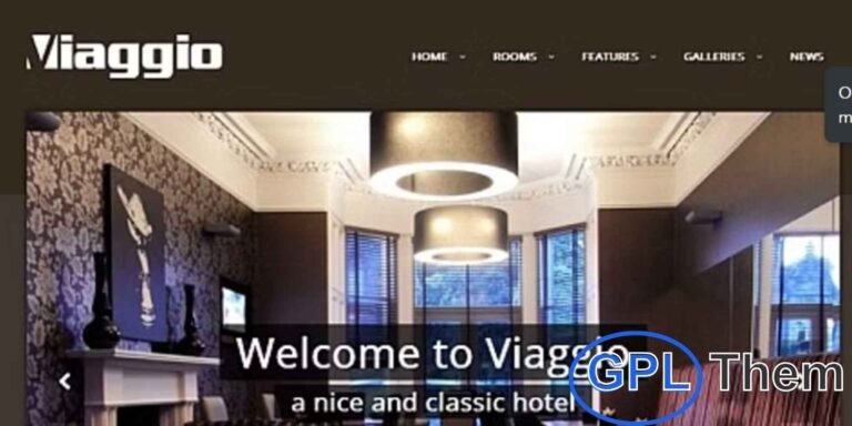 Viaggio – Premium WordPress Theme for Hotels, Resorts & Hospitality Businesses Viaggio is a modern, fully responsive WordPress theme specifically crafted for hotels, resorts, motels, B&Bs, guest houses, hostels, spas, and other hospitality businesses.