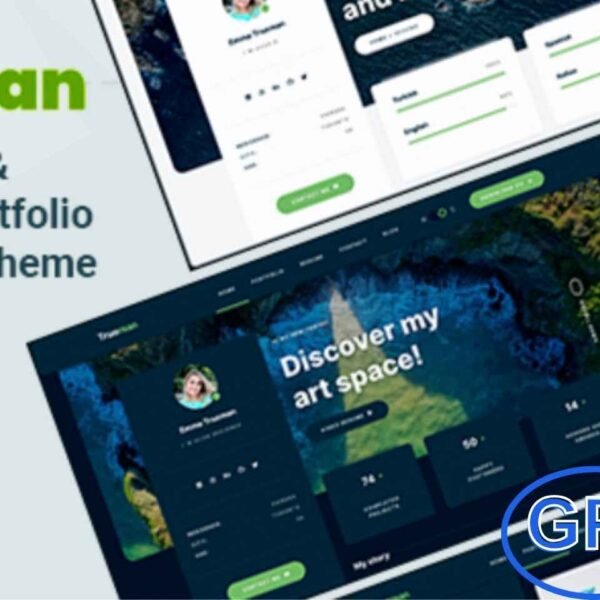 Trueman – Personal Portfolio & Resume WordPress Theme for Creatives Trueman is a modern and stylish WordPress theme designed for professionals in the digital space—perfect for developers, designers, freelancers, programmers, coders, artists, and photographers. Whether you're building an online CV, personal portfolio, or showcasing your creative work, Trueman offers a clean and professional solution to establish your digital presence.