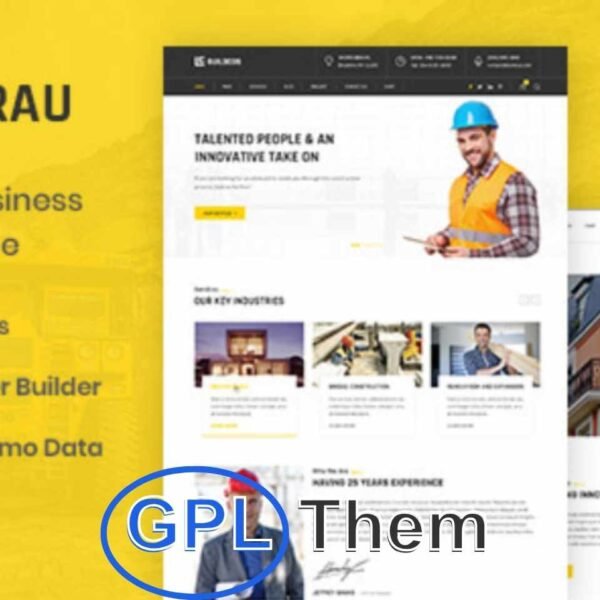 Constrau – Construction, Architecture & Business WordPress Theme Constrau is a modern and professional WordPress theme designed specifically for construction companies, architectural firms, engineering businesses, and corporate consultants.