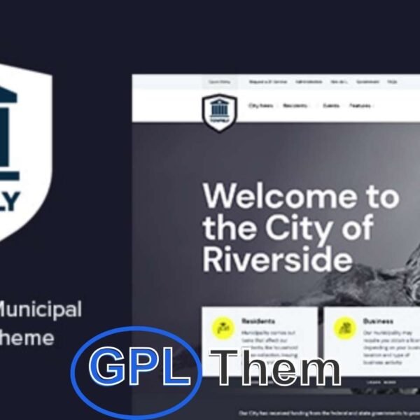 Townly – Government & Municipality WordPress Theme Townly is a clean, modern, and fully responsive WordPress theme crafted specifically for local governments, municipal offices, small towns, and community websites.