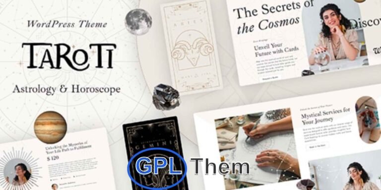 Taroti – Astrology, Tarot & Horoscope WordPress Theme Taroti is a beautifully designed WordPress theme tailored for astrologers, tarot readers, and spiritual advisors.