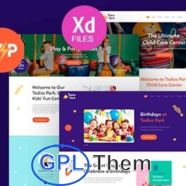 Tediss v1.0.6 – Play Area & Child Care Center WordPress Theme