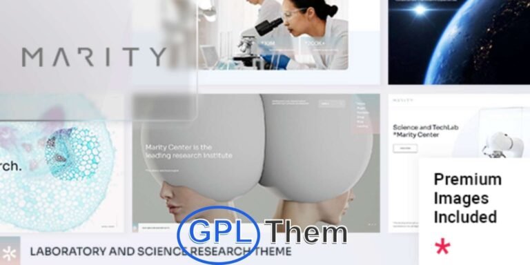 Marity – Laboratory & Scientific Research WordPress Theme Marity is a powerful and modern WordPress theme tailored for laboratories, science research centers, and medical or chemical institutions. With ready-to-use demos for biology, chemistry, medical research, and lab equipment, it’s perfect for scientists, researchers, and academic institutes.