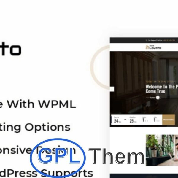 Hotel Lovato v1.0.0 – Hotel Resort Booking WordPress Theme