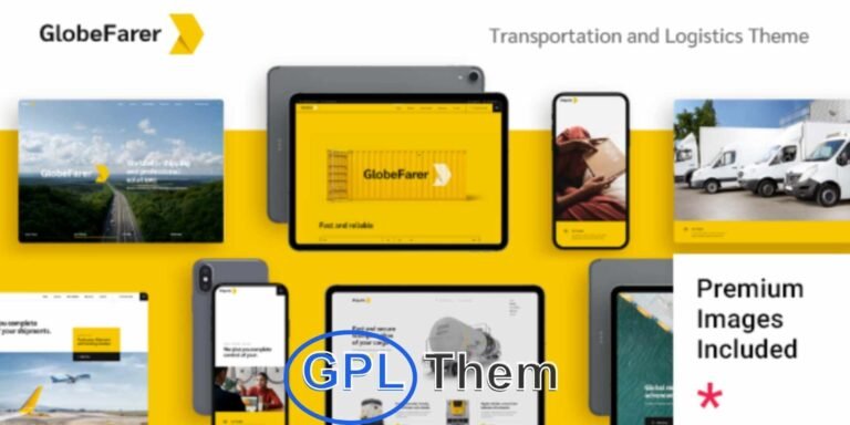 GlobeFarer – Transportation, Cargo & Logistics WordPress Theme GlobeFarer is a modern and professional WordPress theme tailored for transportation, logistics, and freight service companies. Ideal for cargo shipping, trucking, warehousing, air freight, and sea transport businesses, it features purpose-built layouts and industry-specific elements.