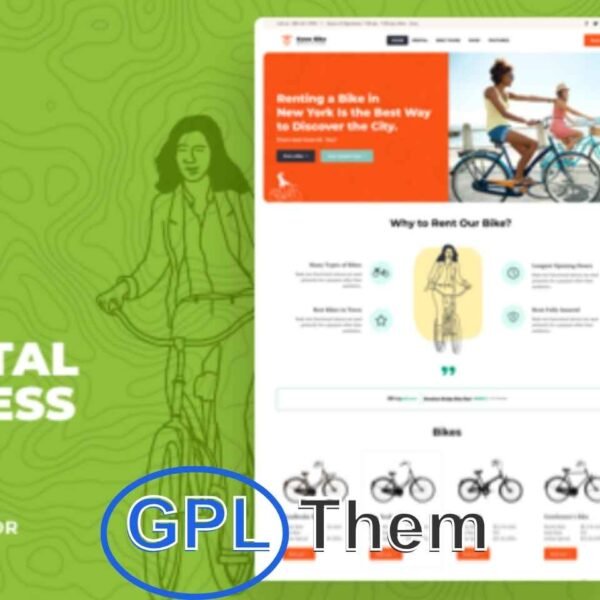 Komo – Bike Rental & Outdoor Adventure WordPress Theme Komo is a modern and user-friendly WordPress theme designed specifically for bike rental shops, cycling tours, and outdoor adventure businesses. Whether you're offering bicycle rentals, guided tours, or outdoor gear, Komo provides a clean and engaging design to showcase your services.