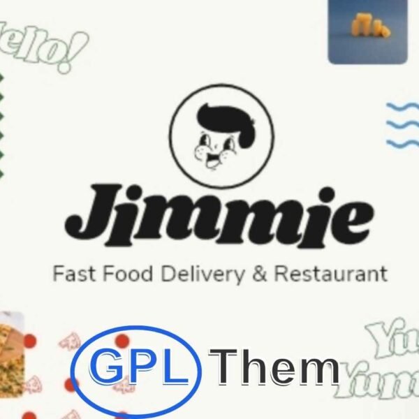Jimmie – Fast Food Delivery & Restaurant WordPress Theme Jimmie is a flavorful and modern WordPress theme for fast food delivery services, restaurants, and food trucks, built to help you launch a high-converting food business website with ease.