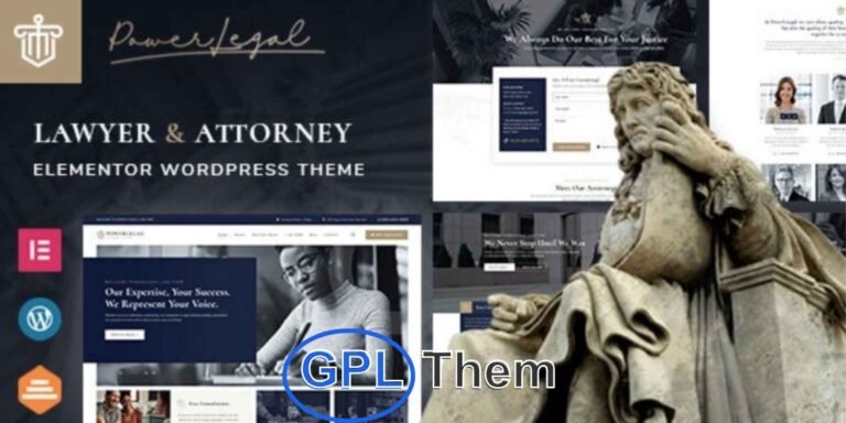 Powerlegal – Law Firm, Attorney & Legal Services WordPress Theme Powerlegal is a modern and professional WordPress theme crafted for law firms, attorneys, legal consultants, and related services. Perfect for lawyers, barristers, legal advisors, solicitors, law agencies, and legal counselors, this responsive theme delivers a clean design tailored to the legal industry.