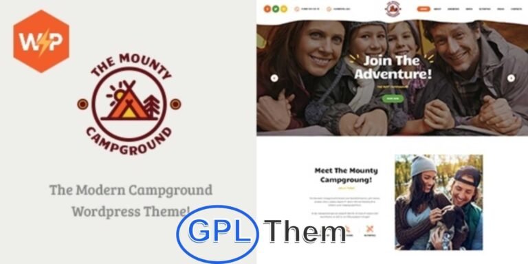 The Mounty – Hiking, Campground & Kids Camping WordPress Theme The Mounty is a stylish and feature-rich WordPress theme designed for campgrounds, outdoor adventure parks, kids’ camping programs, and activity centers.
