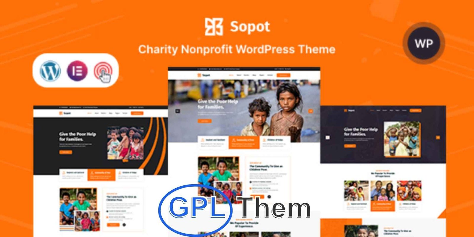 Sopot – Charity NonProfit Fundraising WordPress Theme Sopot – Nonprofit & Charity Fundraising WordPress Theme Sopot is a clean, modern, and fully responsive WordPress theme designed for nonprofit organizations, charities, NGOs, churches, and fundraising campaigns.