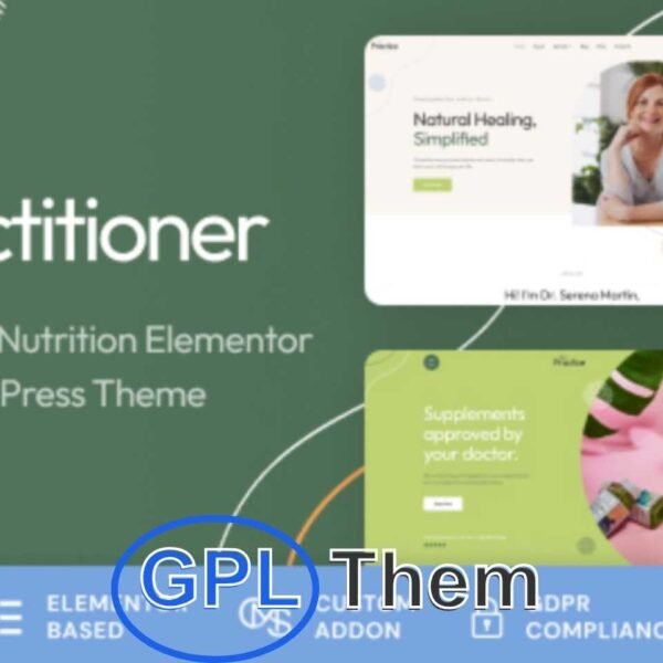 The Practitioner – Doctor & Medical WordPress Theme The Practitioner is a professionally designed WordPress theme for private medical practitioners, tailored for functional medicine doctors, nutritionists, dieticians, homeopaths, and specialists in preventive care.