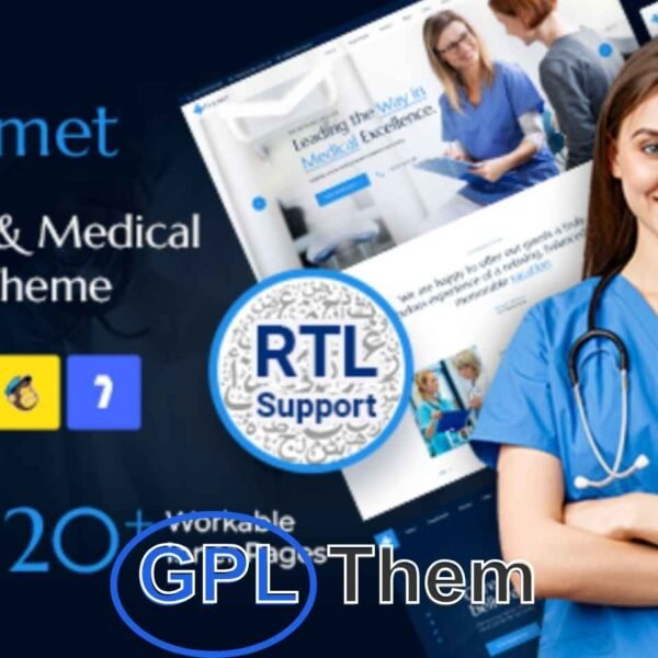 Docmet – Medical & Healthcare WordPress Theme for Clinics, Doctors, and Hospitals Docmet is a modern and feature-rich WordPress theme built specifically for healthcare professionals, clinics, hospitals, and private practices. Designed to deliver an excellent user experience and professional look, Docmet ensures your medical website is both trustworthy and easy to navigate.
