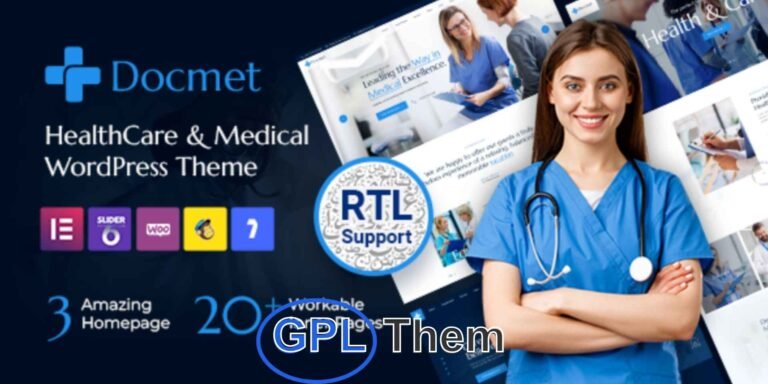Docmet – Medical & Healthcare WordPress Theme for Clinics, Doctors, and Hospitals Docmet is a modern and feature-rich WordPress theme built specifically for healthcare professionals, clinics, hospitals, and private practices. Designed to deliver an excellent user experience and professional look, Docmet ensures your medical website is both trustworthy and easy to navigate.