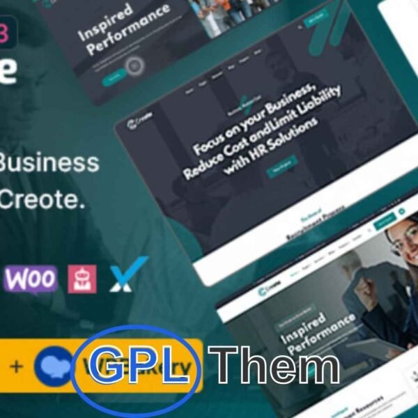 Creote – Business & Consulting WordPress Theme for Finance, Tech, and Startups Creote is a modern and professional WordPress theme tailored for consulting firms, startups, financial advisors, investment companies, law firms, insurance agencies, and tech or software development businesses.