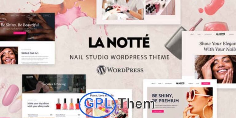 LaNotte – Elegant Nail & Beauty Salon WordPress Theme LaNotte is a beautifully crafted WordPress theme designed for nail salons, beauty spas, hairdressers, wellness centers, and cosmetologists.