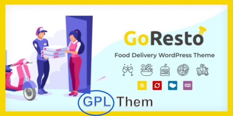 GoResto – Restaurant & Food Delivery WordPress Theme GoResto is a premium WordPress theme designed for restaurants, fast food outlets, cafes, and healthy food delivery services. Whether you're launching a new online food ordering site or upgrading your existing restaurant website, GoResto provides all the essential tools to create a stunning and functional platform.
