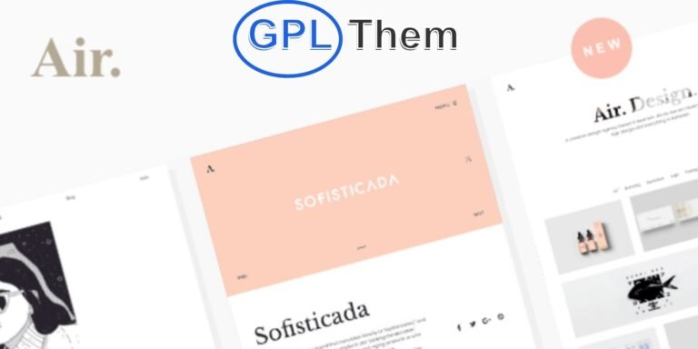 Air – Minimal Portfolio WordPress Theme for Creatives Air is a sleek and modern Portfolio WordPress Theme designed for creatives who want to showcase their work in a clean, professional layout. Whether you're a designer, photographer, freelancer, or artist, Air provides the perfect platform to present your projects with elegance and impact.