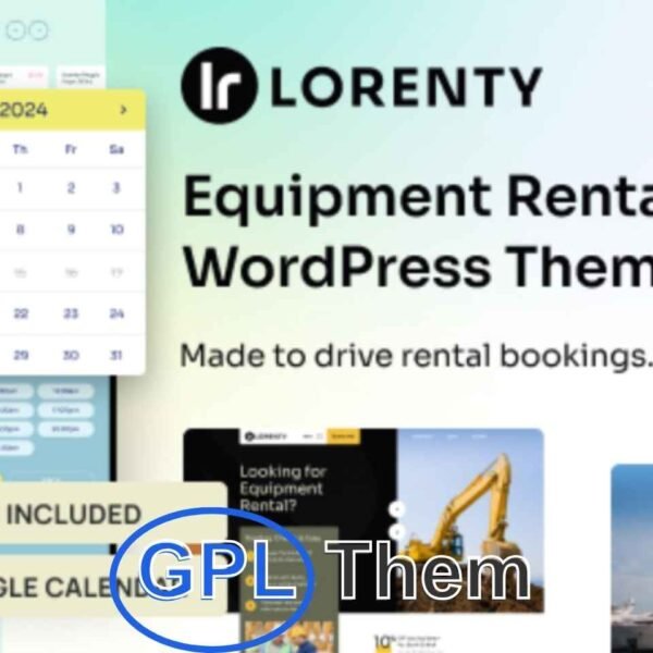 Lorenty v1.0.1 – Equipment Rental WordPress Theme for Bikes, Boats & Inventory