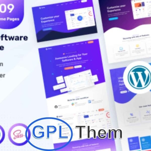 Samu – SaaS & Software Company WordPress Theme Samu is a sleek, fully responsive WordPress theme designed for SaaS platforms, software startups, and tech businesses. With its modern design and clean code structure, Samu is both visually impressive and easy to customize — perfect for developers and non-tech users alike.