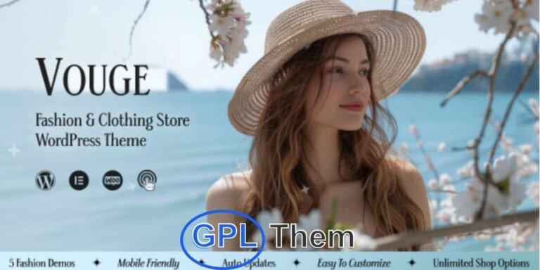 Vogue – Stylish & Elegant WordPress Theme Vogue is a sophisticated and minimalist WordPress theme designed to put your content in the spotlight. With its clean design, refined typography, and sleek layout options, Vogue delivers a glamorous online presence that resonates with fashion-forward audiences.