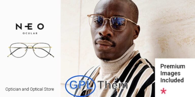 Neo Ocular – Eye Care & Optical Store WordPress Theme Neo Ocular is a modern and stylish WordPress theme tailored for opticians, eye care clinics, optical shops, and ophthalmology professionals.