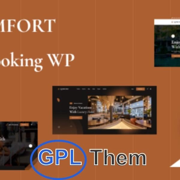 Qomfort v1.0.0 – Hotel Booking WordPress Theme