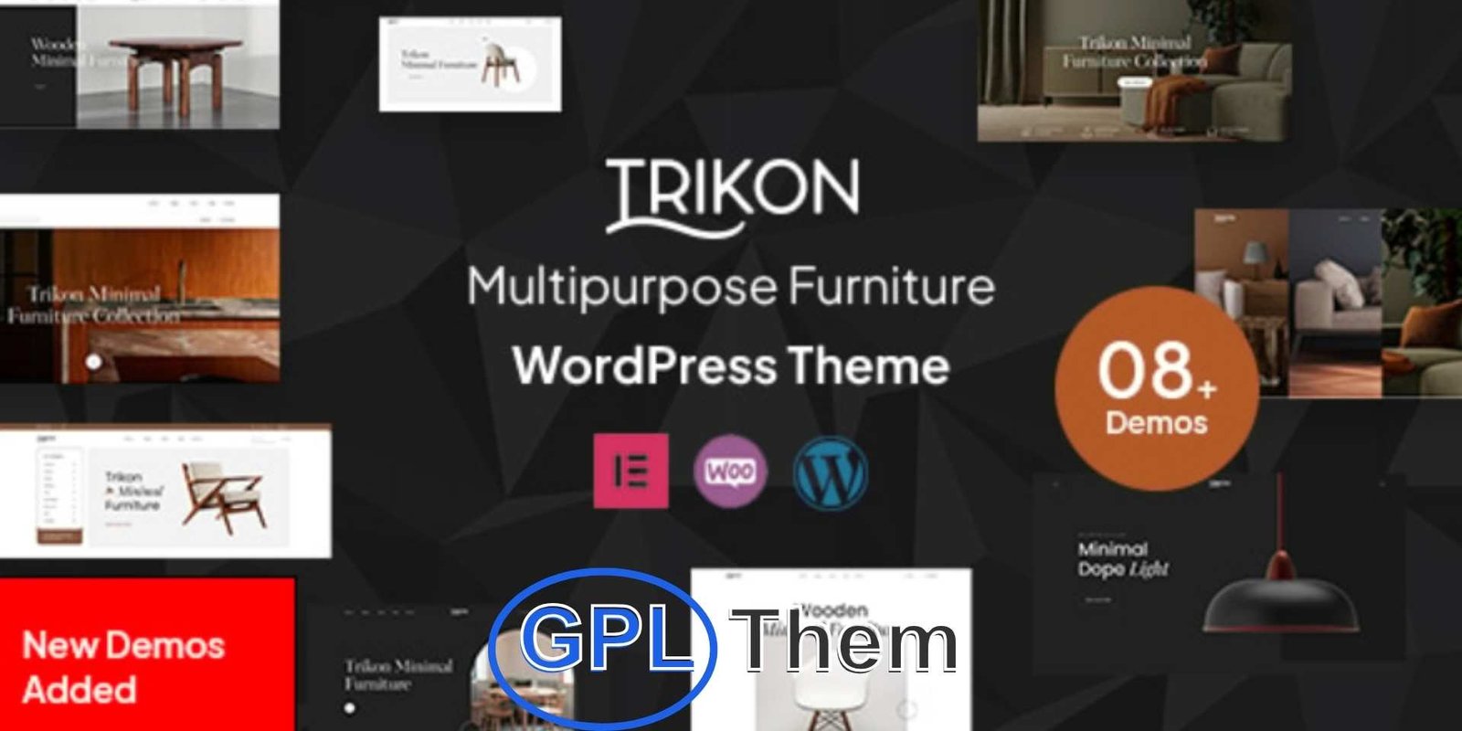 Trikon – Multipurpose Furniture WooCommerce Theme Trikon – Multipurpose Furniture WooCommerce WordPress Theme Trikon is a premium, highly customizable Furniture WooCommerce WordPress theme crafted to meet the needs of modern online furniture stores, interior decor shops, and home accessory retailers. With its clean design, responsive layout, and powerful eCommerce features, Trikon makes it easy to build a stylish, professional online store that converts.