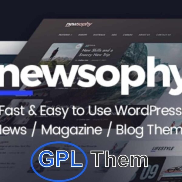 Newsophy – Lightweight & High-Performance WordPress News and Blog Theme Newsophy is a clean, lightning-fast, and user-friendly WordPress theme crafted for news, blog, and magazine websites. Designed with performance and SEO in mind, Newsophy avoids bulky page builders like Elementor or WPBakery and instead utilizes the native WordPress Customizer—ensuring faster load times and improved search engine rankings.