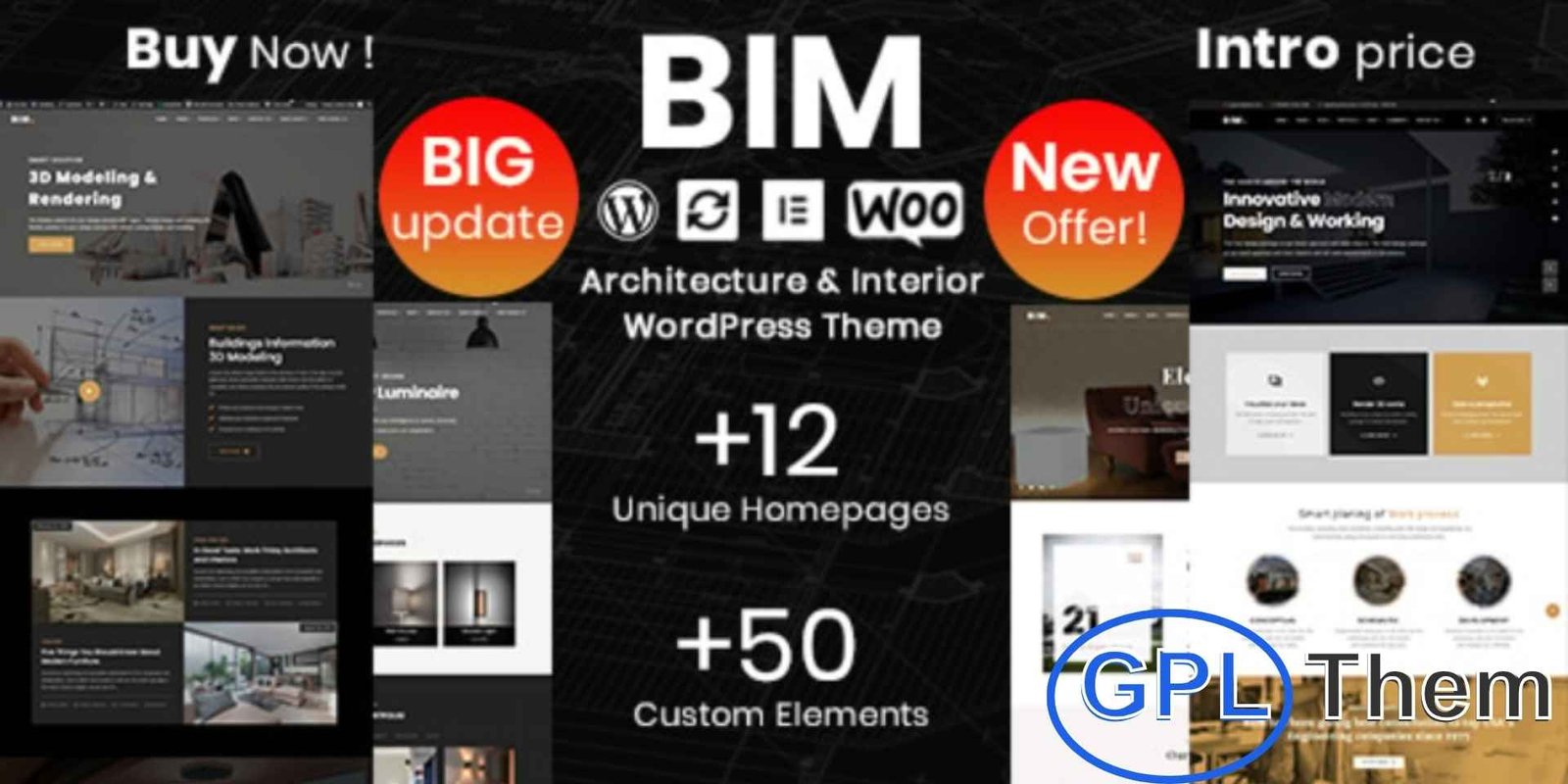 BIM – Architecture & Interior Design Elementor WordPress Theme BIM – Architecture & Interior Design WordPress Theme (Elementor Powered) BIM is a modern and highly functional Architecture and Interior Design WordPress Theme built with Elementor. Ideal for architects, interior designers, and consultancy firms, this theme helps you create a visually striking and performance-driven website with ease.