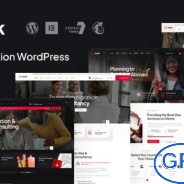 Treck – Immigration & Visa Consulting WordPress Theme Treck is a modern, professional WordPress theme designed specifically for immigration consultants, visa agencies, and legal advisors. Whether you’re offering migration services, student visas, or work permit consultations, Treck provides all the essential tools to create a high-converting website.