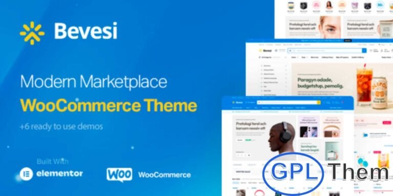 Bevesi – Multi-Vendor & Marketplace WooCommerce WordPress Theme Bevesi is a powerful and user-friendly multi-vendor WooCommerce WordPress theme designed to help you launch your own online marketplace with ease. Whether you're planning to build an electronics store, fashion boutique, furniture outlet, cosmetics shop, or a full-scale eCommerce marketplace, Bevesi has you covered.