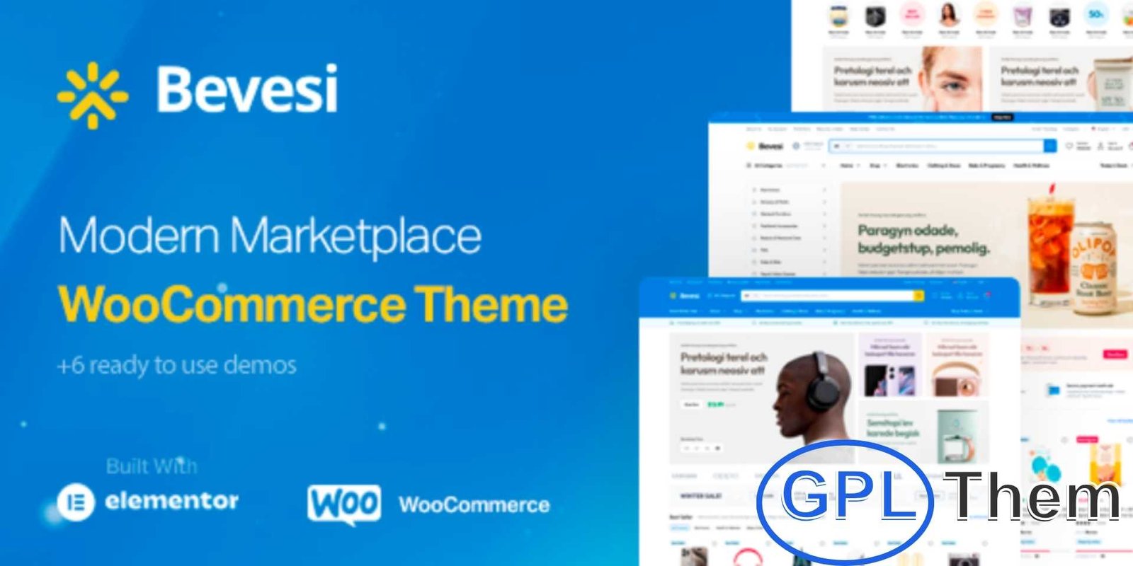 Bevesi – Multi-Vendor and Marketplace WooCommerce Theme Bevesi – Multi-Vendor & Marketplace WooCommerce WordPress Theme Bevesi is a powerful and user-friendly multi-vendor WooCommerce WordPress theme designed to help you launch your own online marketplace with ease. Whether you're planning to build an electronics store, fashion boutique, furniture outlet, cosmetics shop, or a full-scale eCommerce marketplace, Bevesi has you covered.